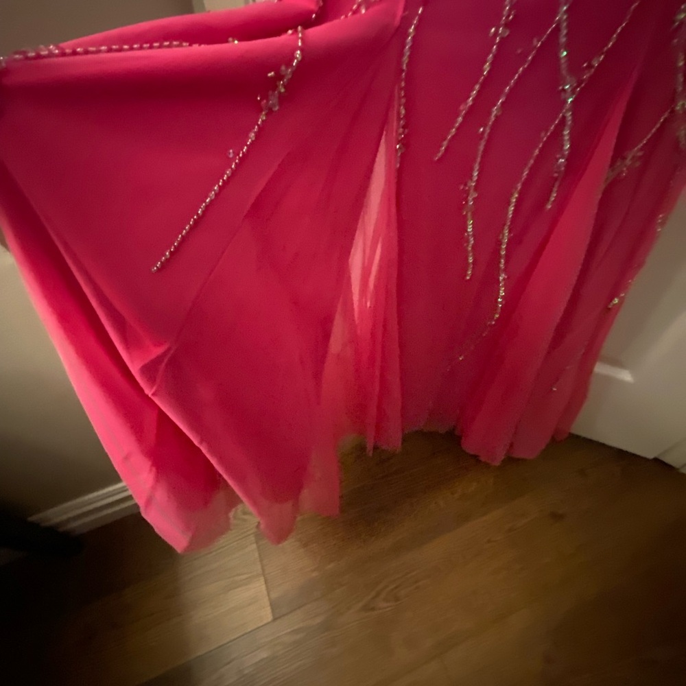 Sean Collection, Hot Pink Sequin Dress, Size M - Picture 3 of 8